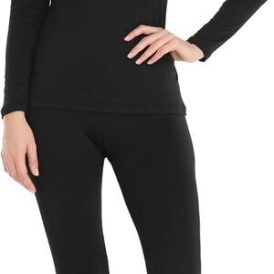Thermal Underwear for Women Long Johns with Fleece Lined, Base Layer Women Cold